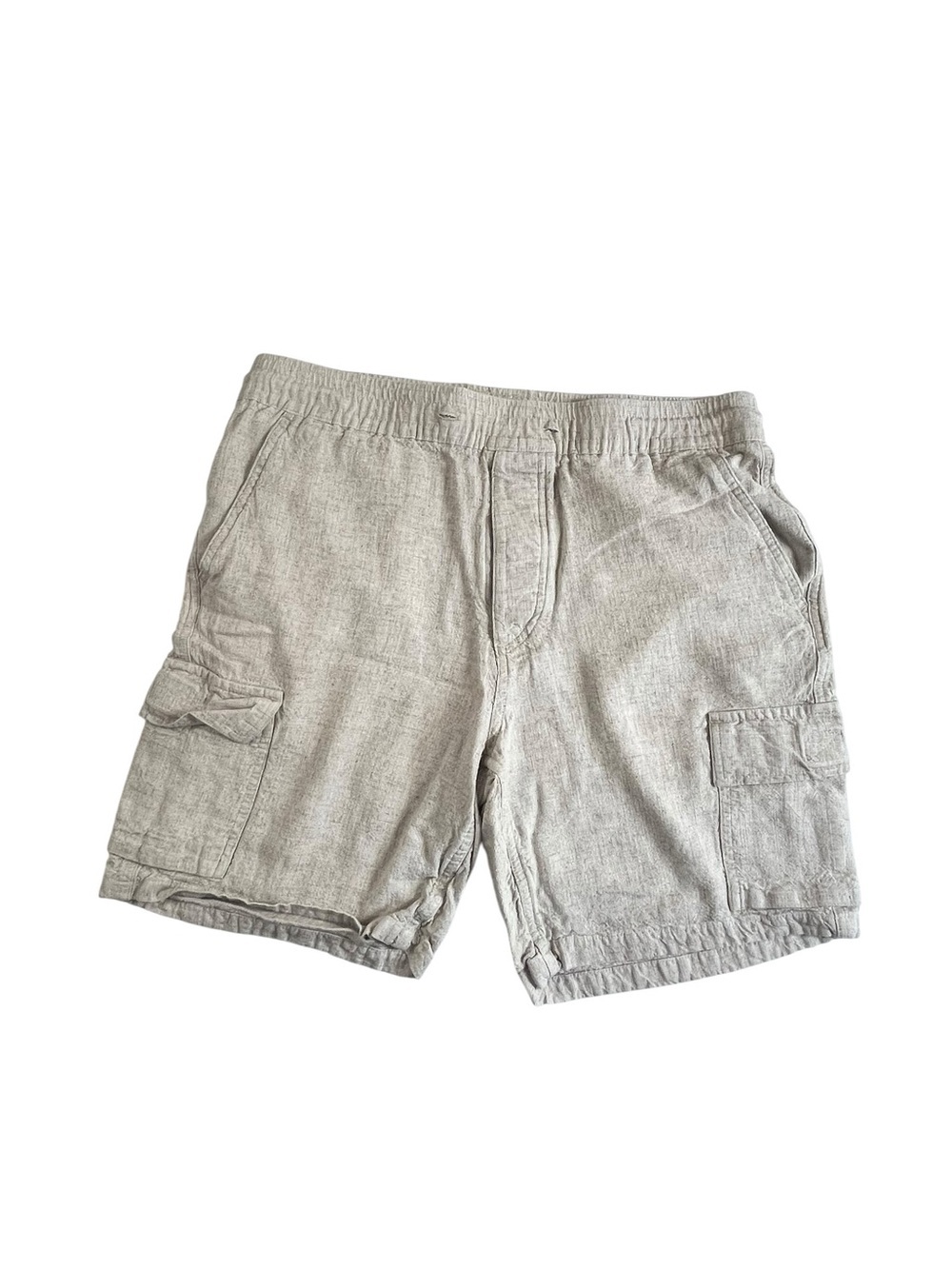 Kenneth Cole Women Cream Cargo Shorts Lightweight Cotton size M - Picture 6 of 9